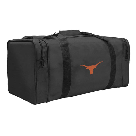 Black Texas Longhorns Gear Pack Square Duffel Bag