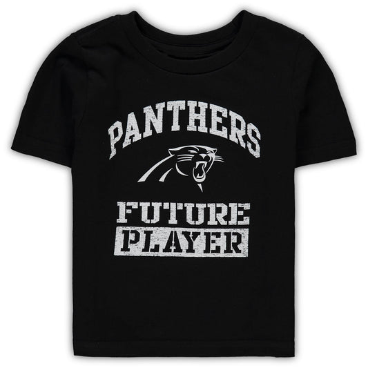 Toddler Black Carolina Panthers Future Player T-Shirt