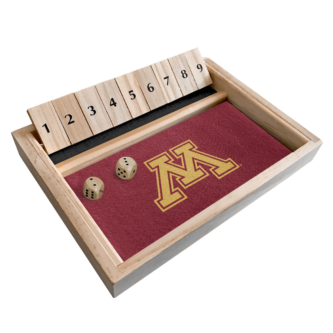 Minnesota Golden Gophers Shut The Box Game