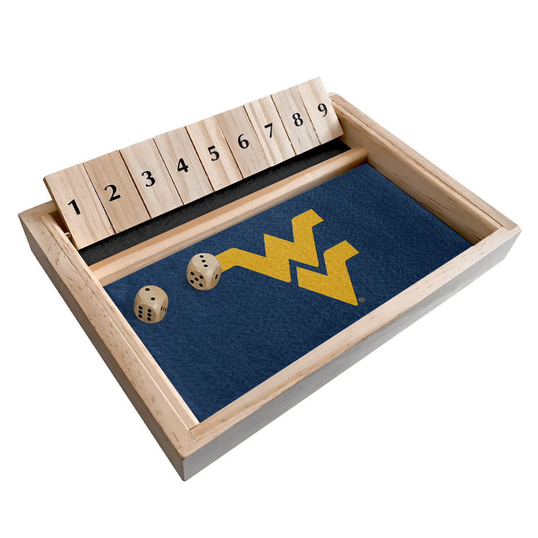 West Virginia Mountaineers Shut The Box Game