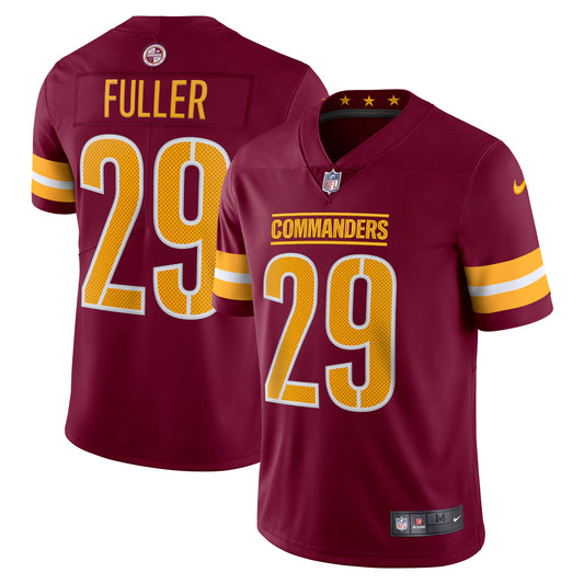 Men's Nike Kendall Fuller Burgundy Washington Commanders Vapor Limited Jersey