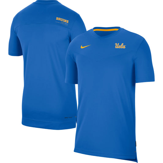 Men's Nike Blue UCLA Bruins 2022 Coaches UV Performance T-Shirt