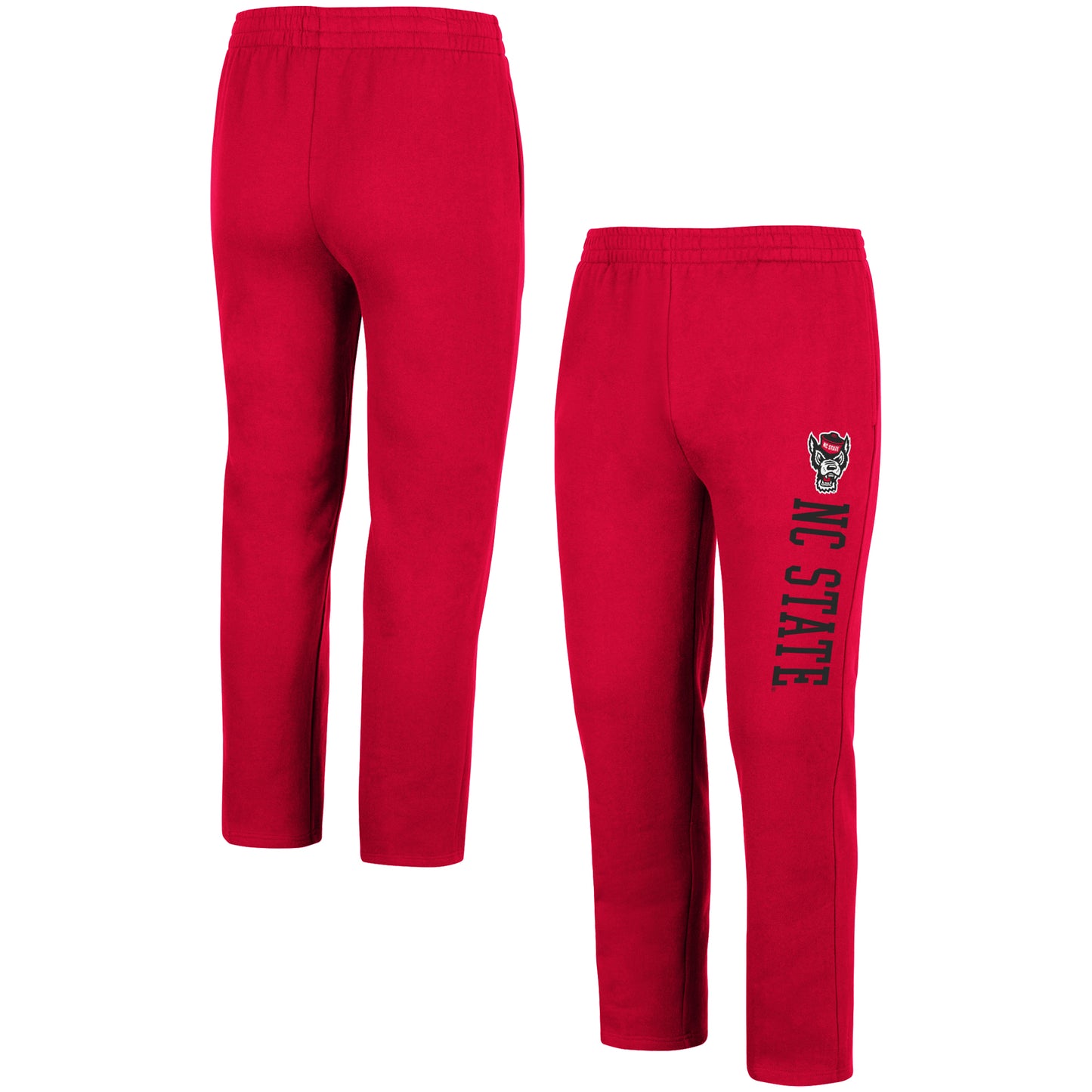 Men's Colosseum Red NC State Wolfpack Fleece Pants