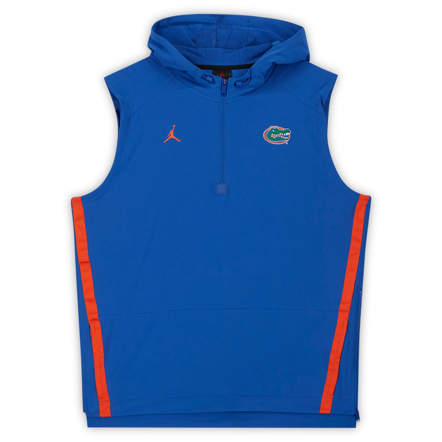 Florida Gators Team-Issued Blue Sleeveless Hoodie from the Football Program