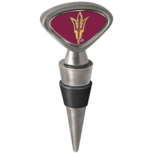 Silver Arizona State Sun Devils Wine Stopper