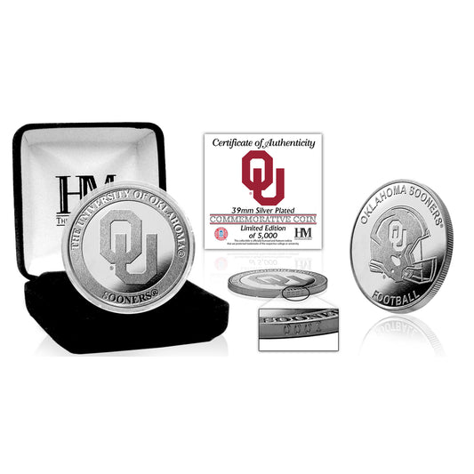 Highland Mint Oklahoma Sooners Silver Mint Coin