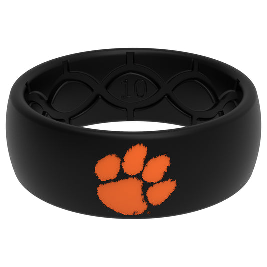 Women's Groove Life Black Clemson Tigers Engraved Ring