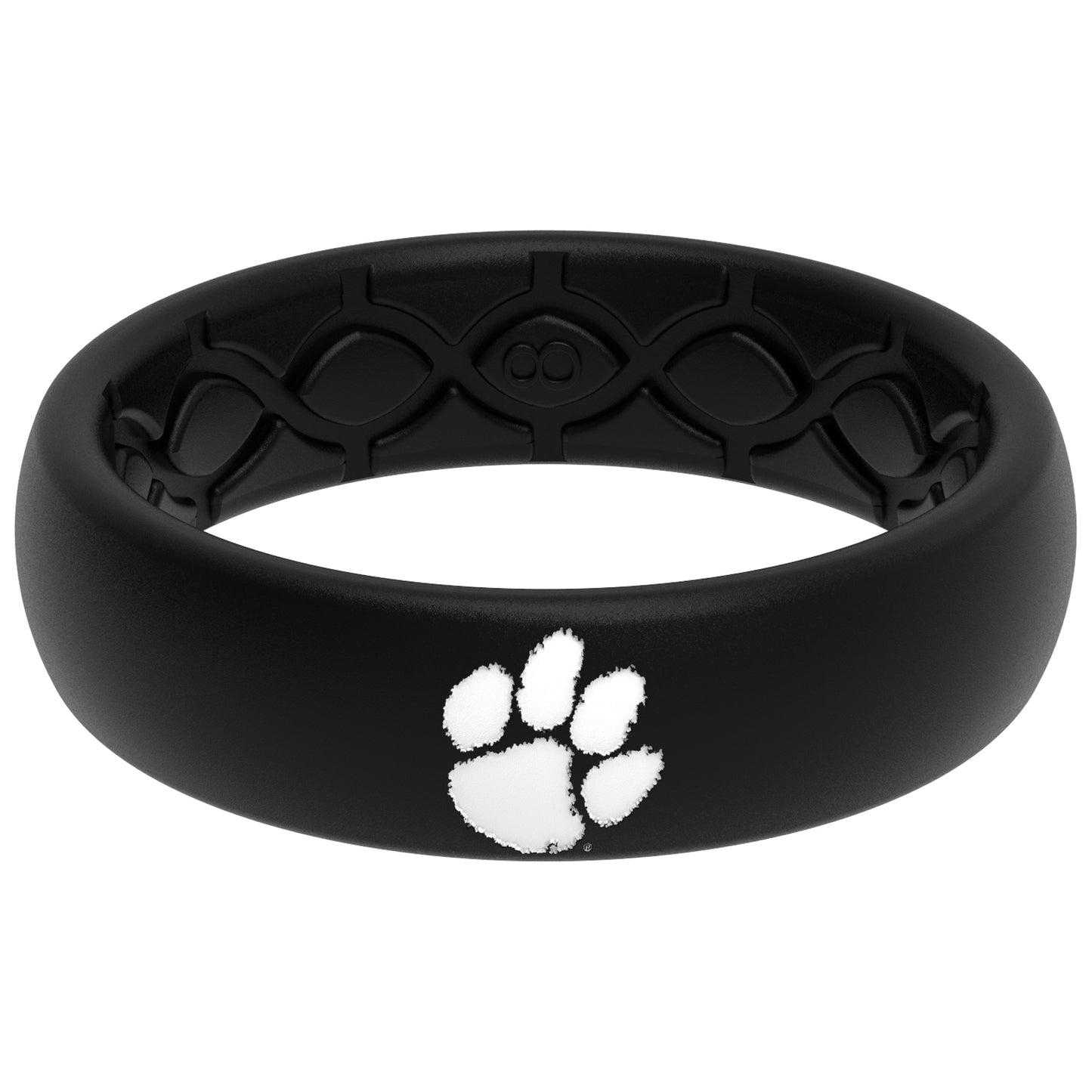 Women's Groove Life Black Clemson Tigers Engraved Ring