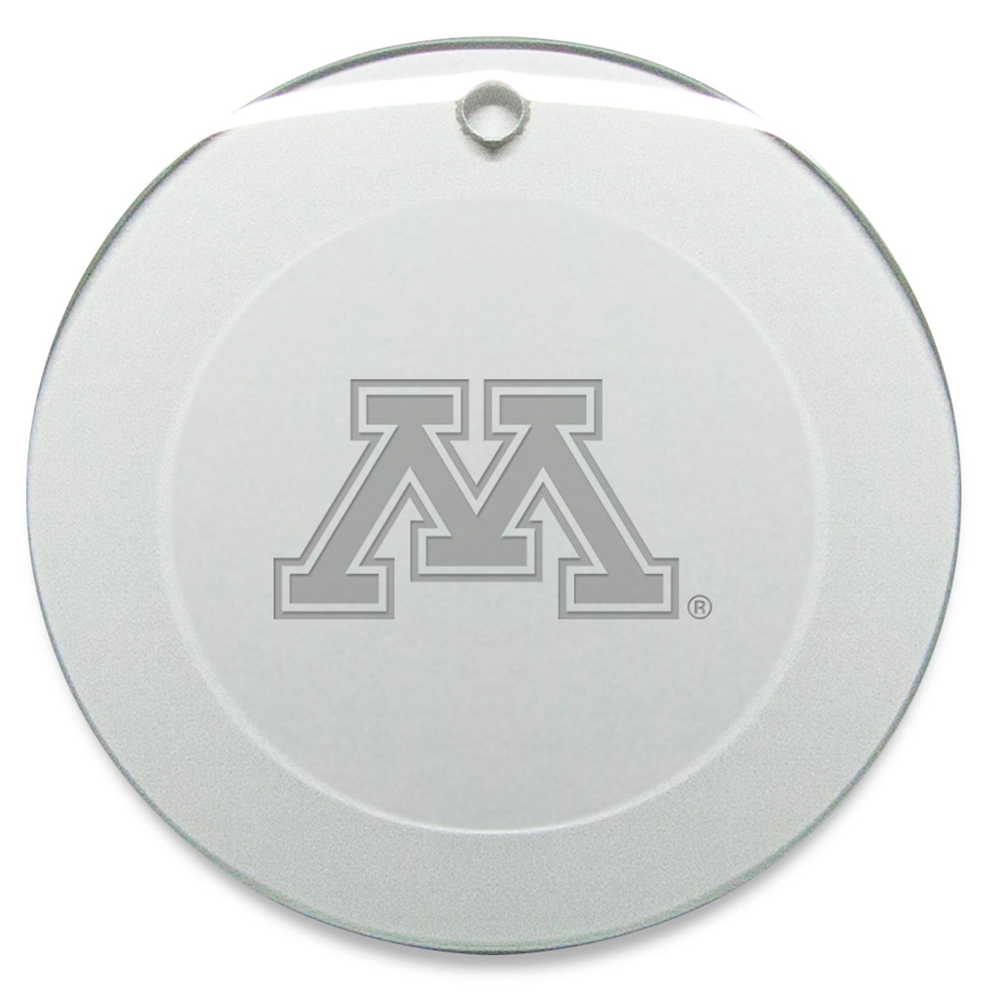 Minnesota Golden Gophers 3'' Glass Round Ornament