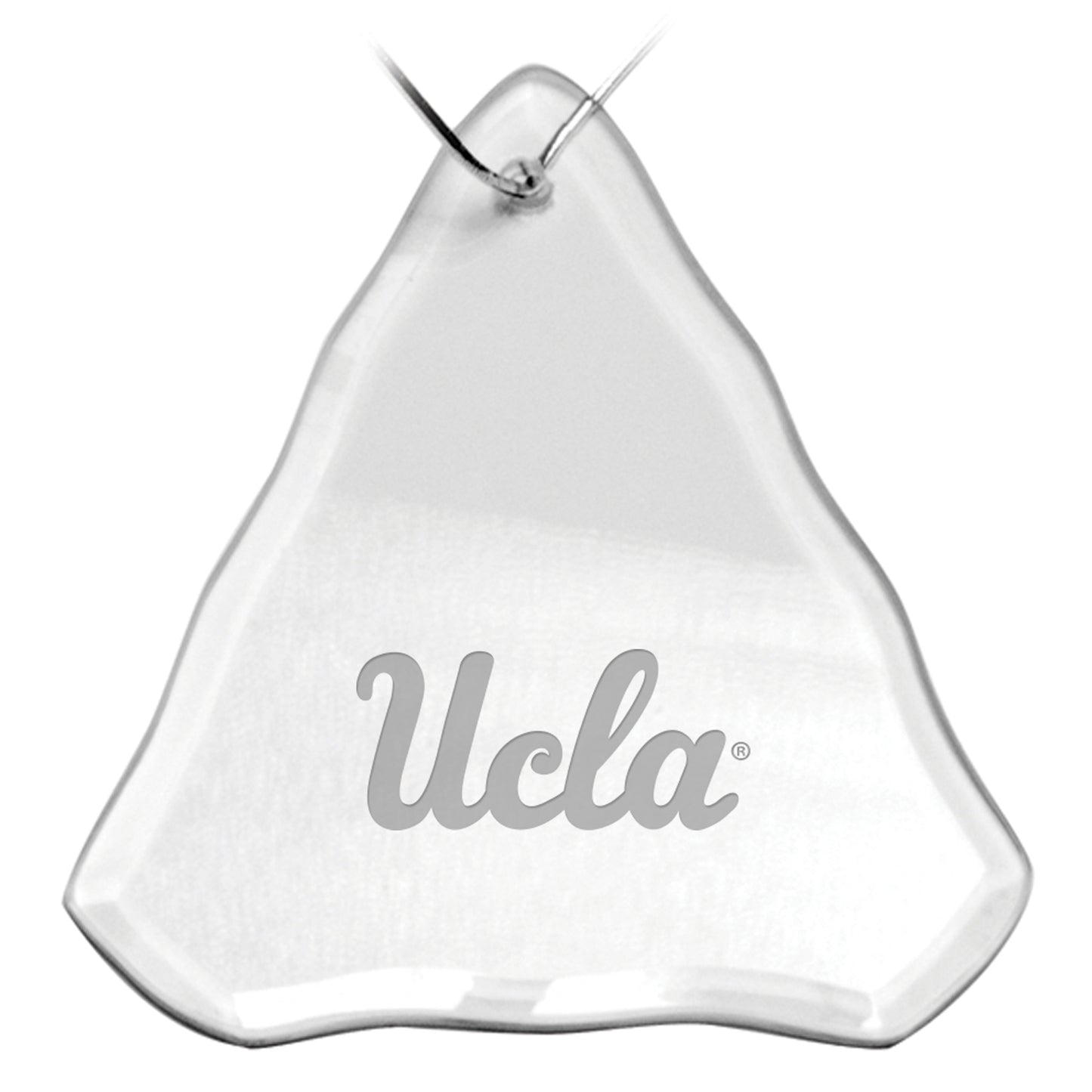 UCLA Bruins 3.25'' x 3.75'' Glass Tree Ornament