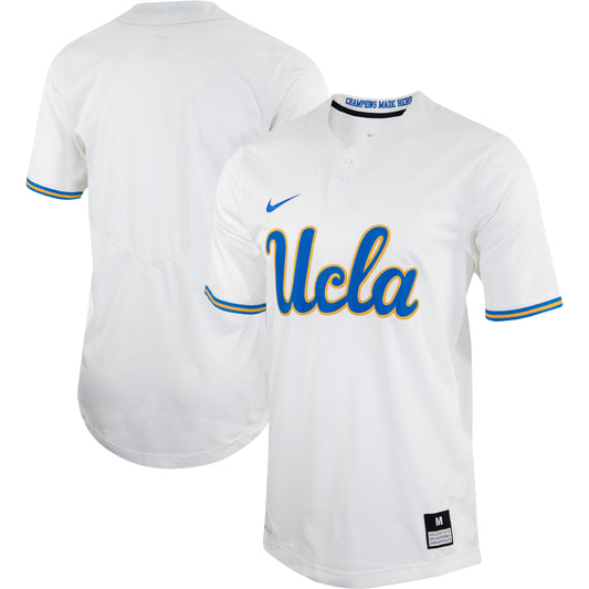 Unisex Nike White UCLA Bruins Two-Button Replica Softball Jersey