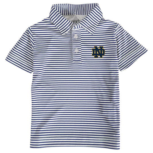 Toddler Garb Navy/White Notre Dame Fighting Irish Carson Polo