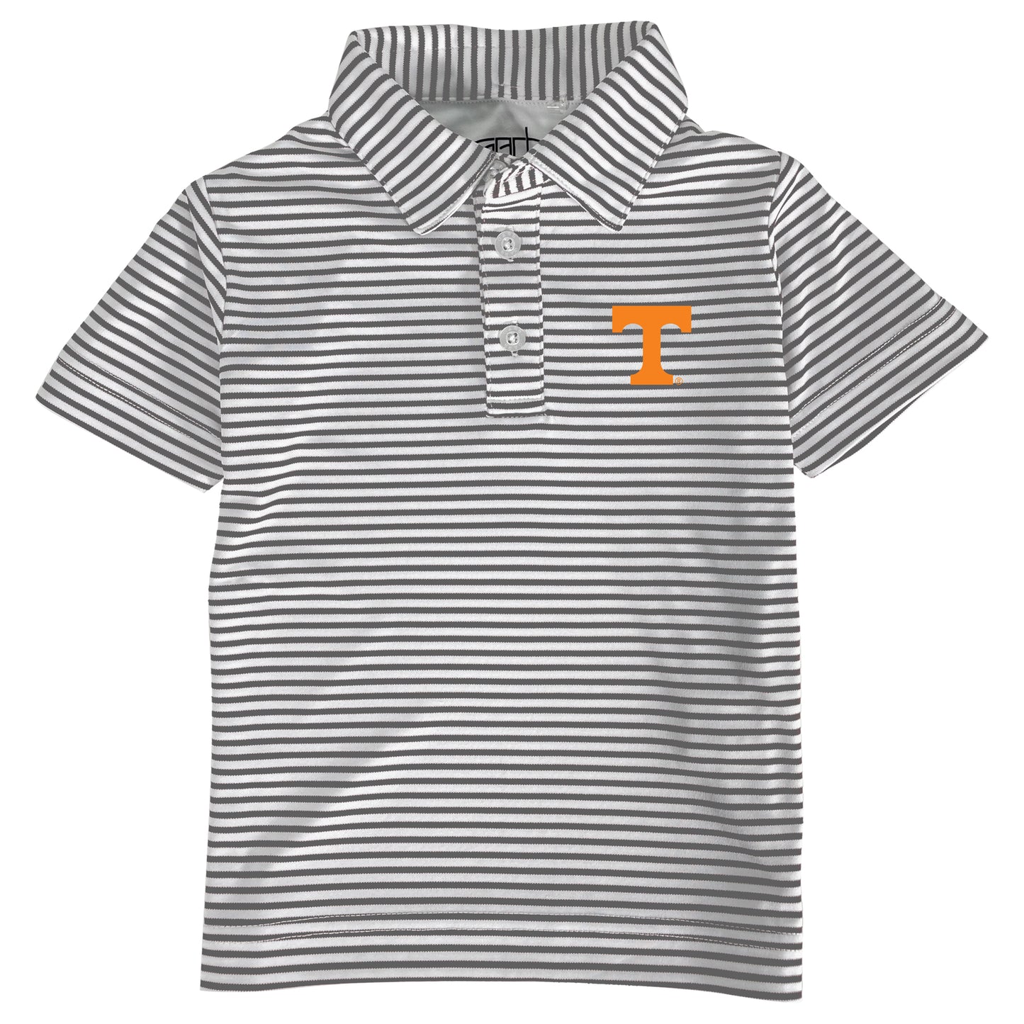 Toddler Garb Charcoal/White Tennessee Volunteers Carson Polo