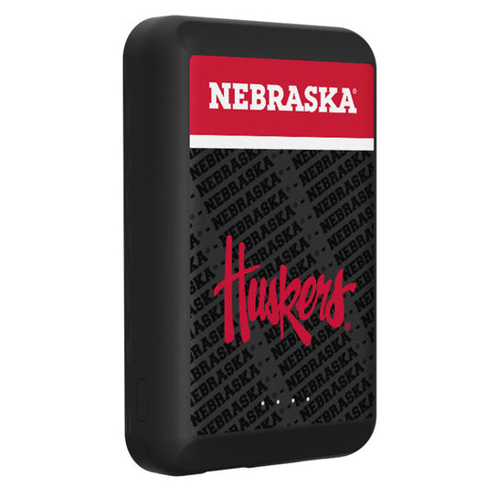 Nebraska Huskers Endzone Plus Wireless Power Bank