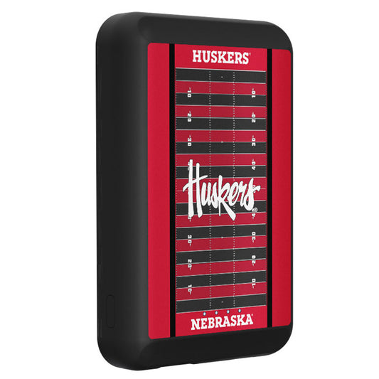 Nebraska Huskers Field Wireless Power Bank