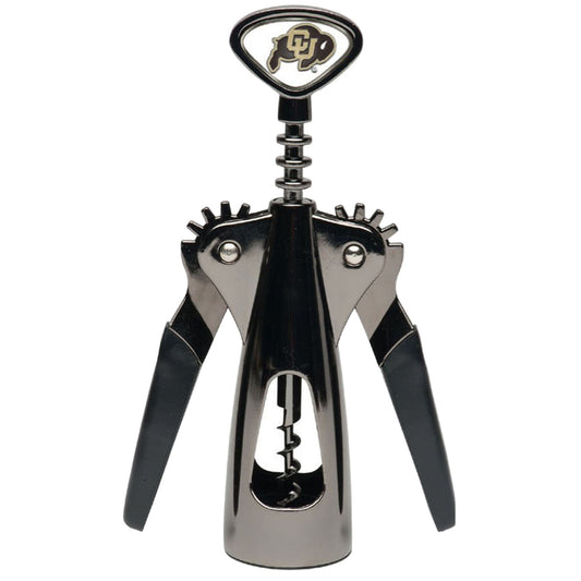 Silver Colorado Buffaloes Wine Opener