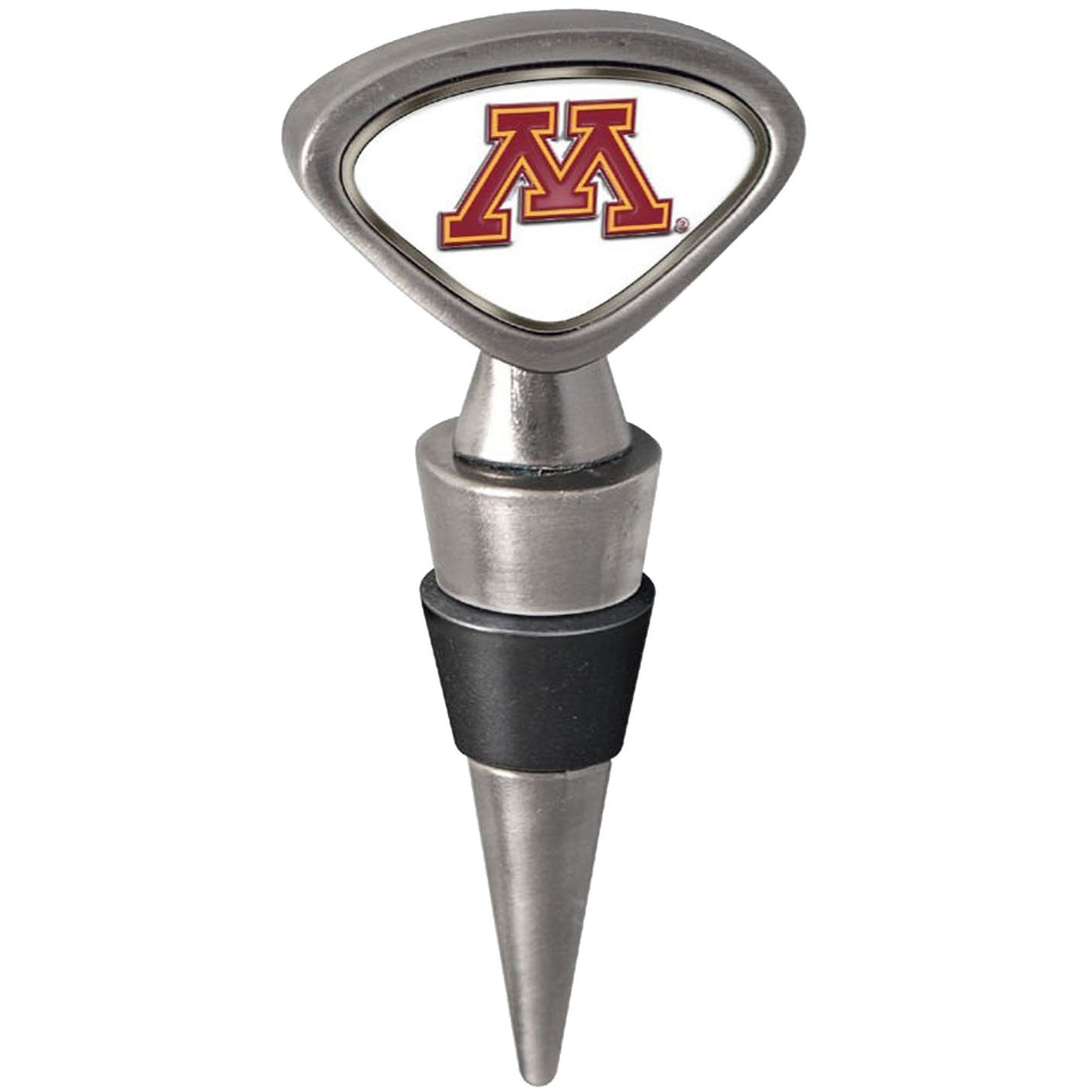 Silver Minnesota Golden Gophers Wine Stopper