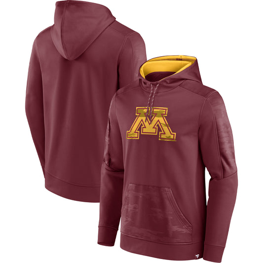 Men's Fanatics Maroon Minnesota Golden Gophers On The Ball Pullover Hoodie