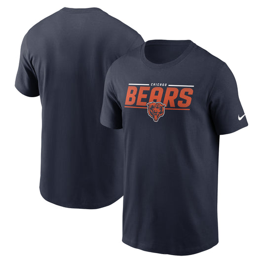 Men's Nike Navy Chicago Bears Muscle T-Shirt