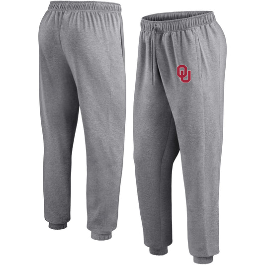 Men's Heathered Gray Oklahoma Sooners On the Ball Joggers