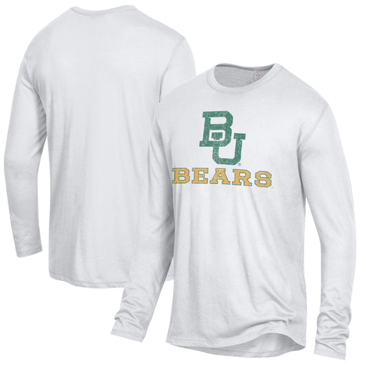 Men's White Baylor Bears Keeper Long Sleeve T-Shirt