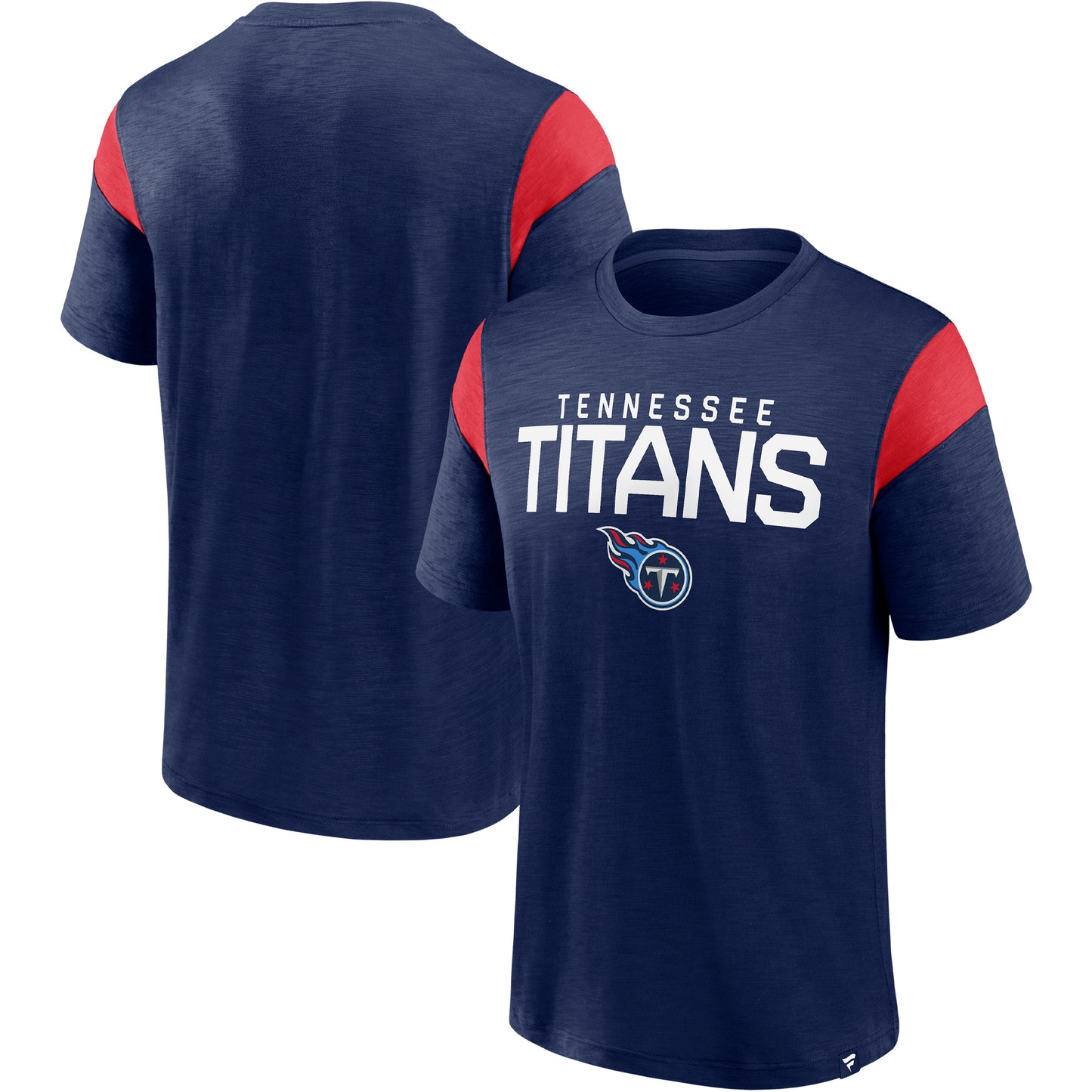 Men's Fanatics Navy Tennessee Titans Home Stretch Team T-Shirt