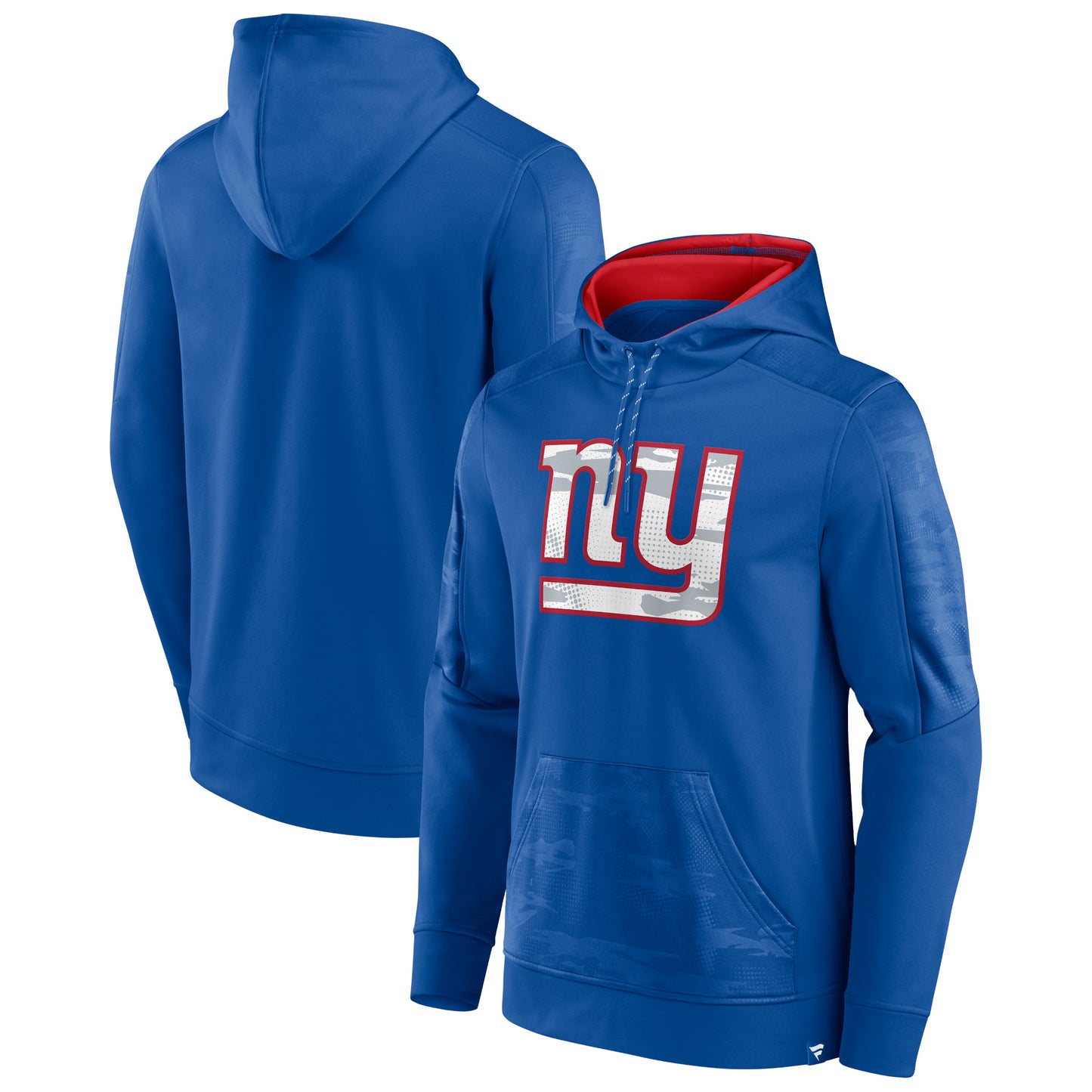 Men's Fanatics Royal New York Giants On The Ball Pullover Hoodie