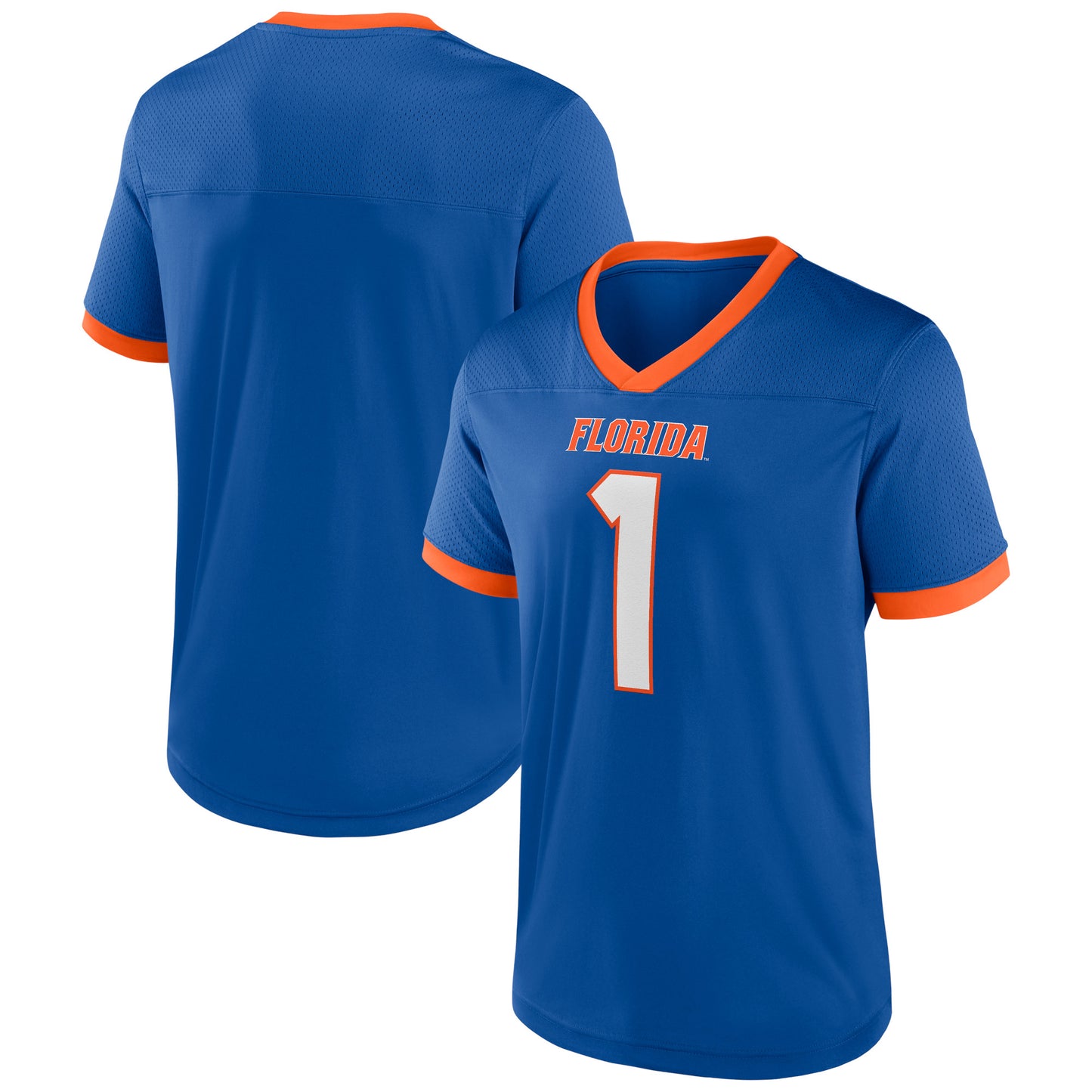 Men's Royal Florida Gators The Cut Football Jersey