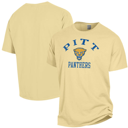 Men's ComfortWash Gold Pitt Panthers Garment Dyed T-Shirt