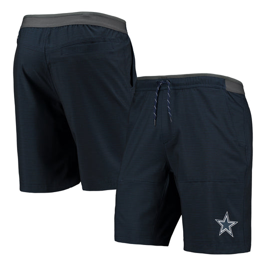 Men's Columbia Navy Dallas Cowboys Twisted Creek Shorts