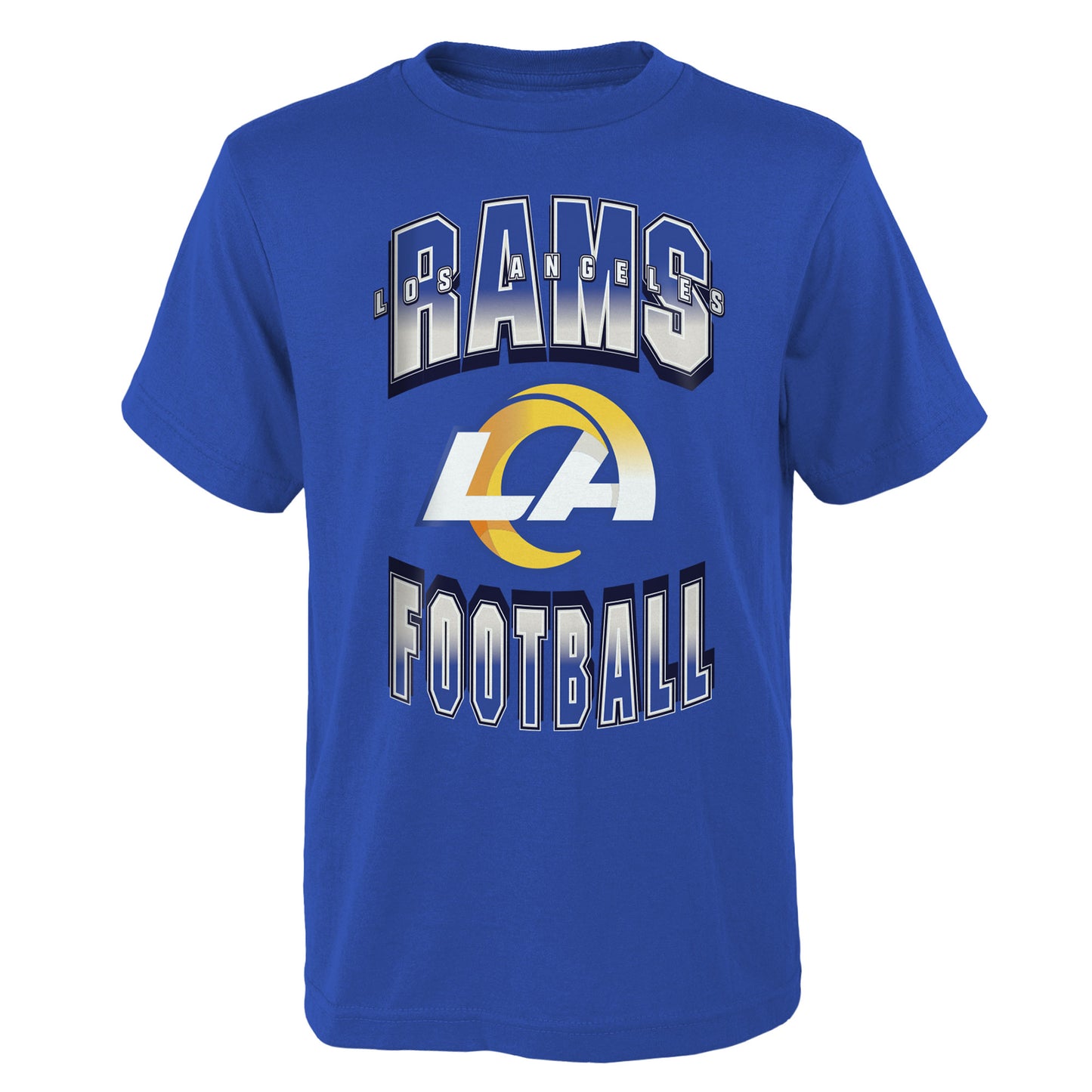 Youth Royal Los Angeles Rams Forward Progress T-Shirt