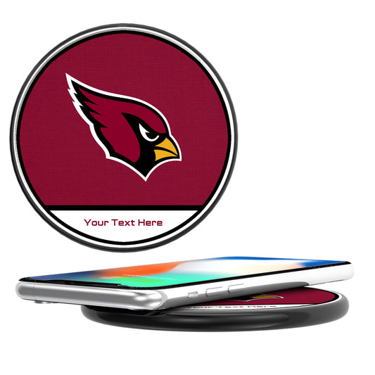 Arizona Cardinals Personalized 10-Watt Wireless Phone Charger