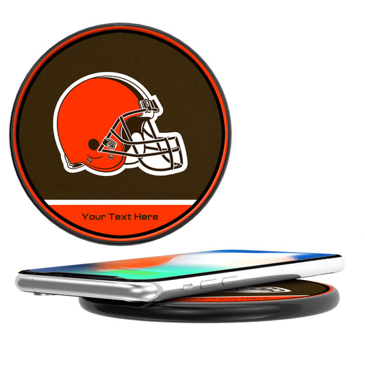 Cleveland Browns Personalized 10-Watt Wireless Phone Charger