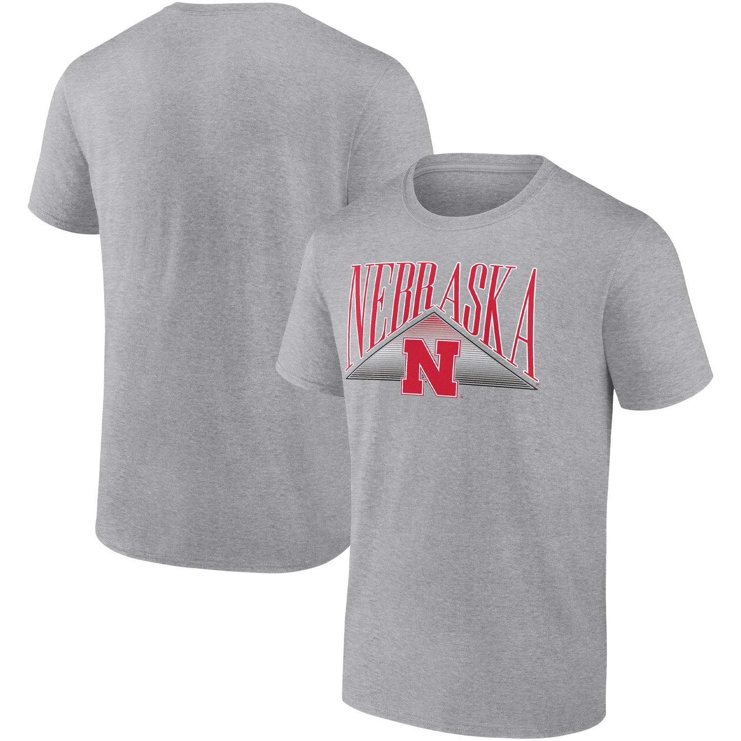 Men's Heathered Gray Nebraska Huskers Raise The Bar T-Shirt