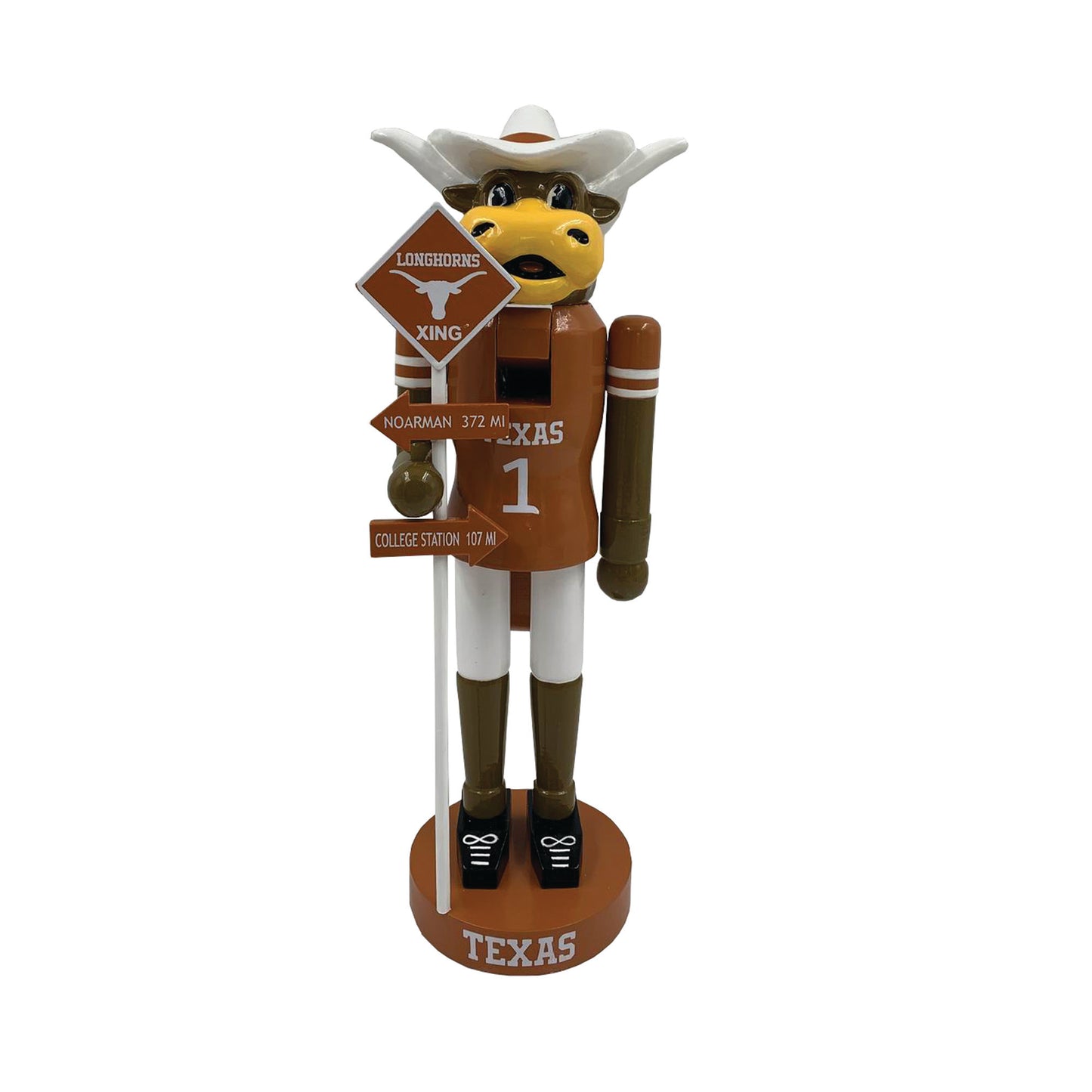 Texas Orange Texas Longhorns 12'' Rivalry Nutcracker