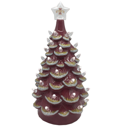 Cardinal Iowa State Cyclones 14'' Ceramic Tree