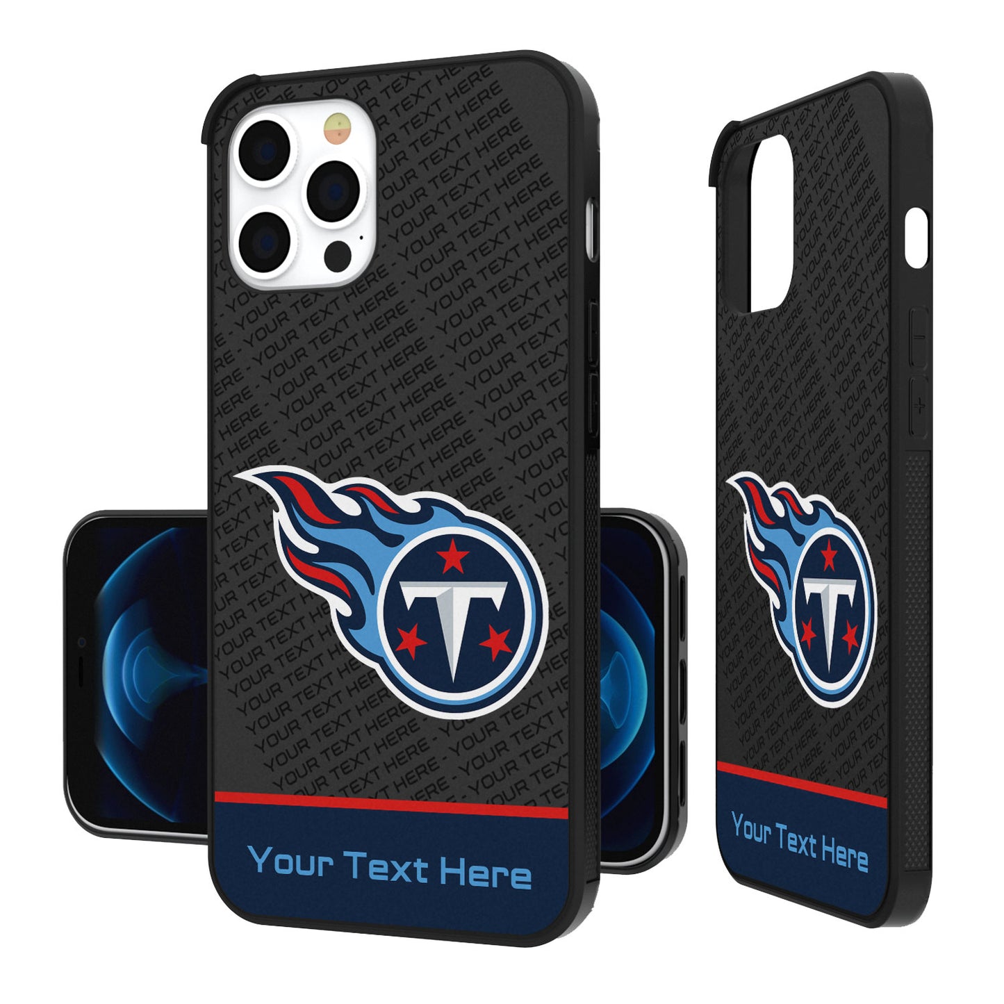 Tennessee Titans Personalized EndZone Plus Design iPhone Bump Case