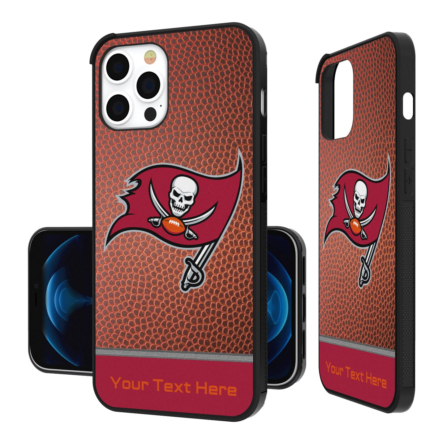 Tampa Bay Buccaneers Personalized Football Design iPhone Bump Case