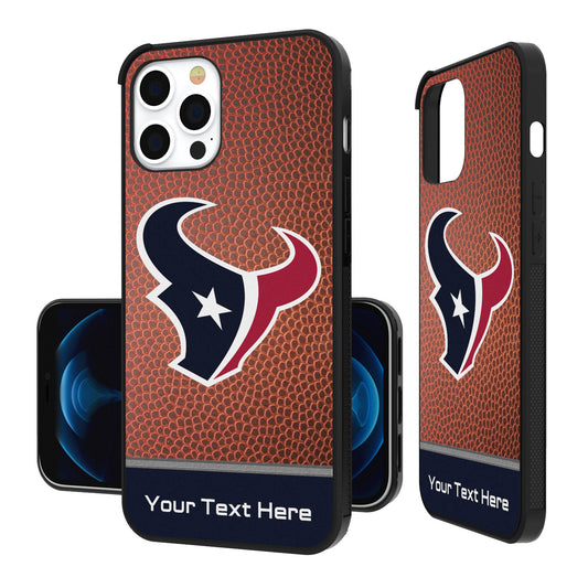 Houston Texans Personalized Football Design iPhone Bump Case