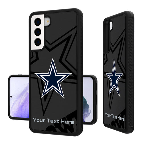 Dallas Cowboys Personalized Tilt Design Galaxy Bump Case