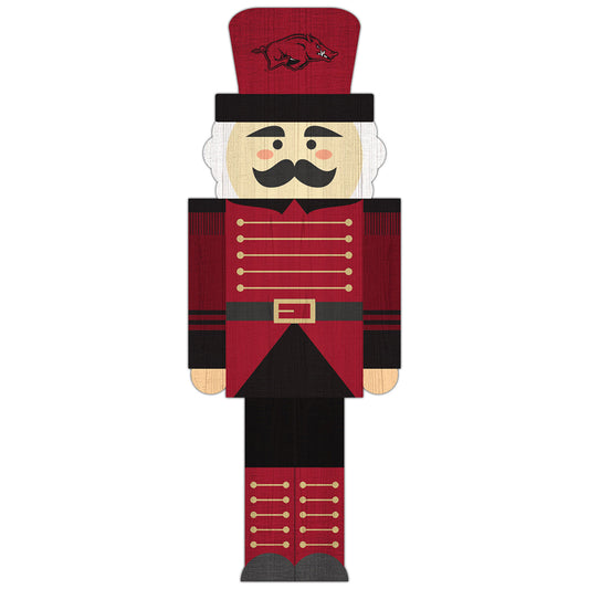 Arkansas Razorbacks 31'' Nutcracker Leaner