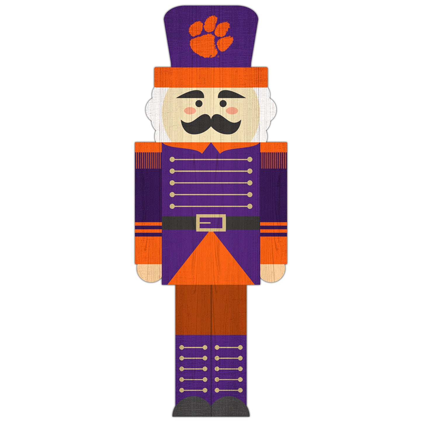 Clemson Tigers 31'' Nutcracker Leaner