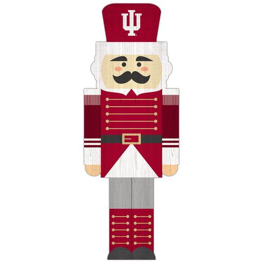 Indiana Hoosiers 31'' Nutcracker Leaner