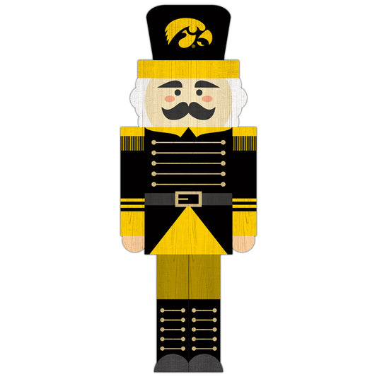 Iowa Hawkeyes 31'' Nutcracker Leaner