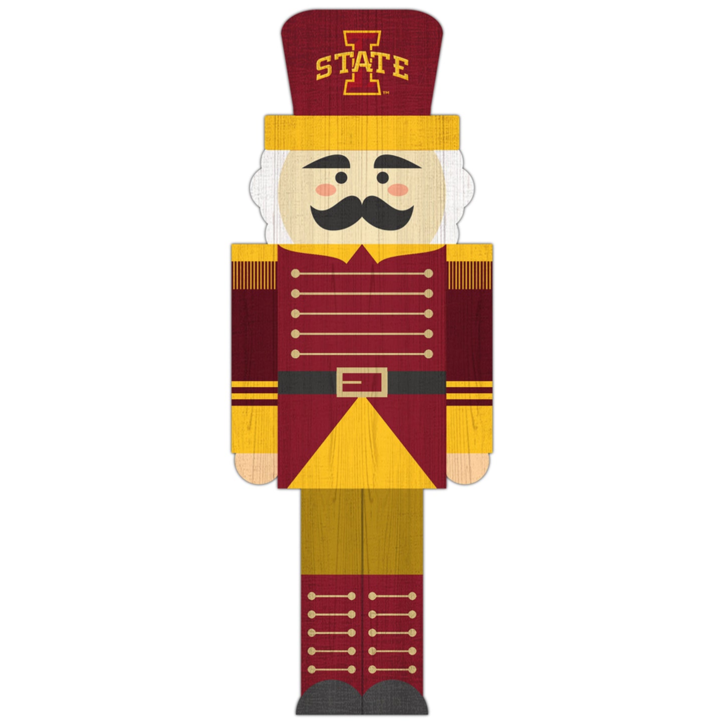 Iowa State Cyclones 31'' Nutcracker Leaner