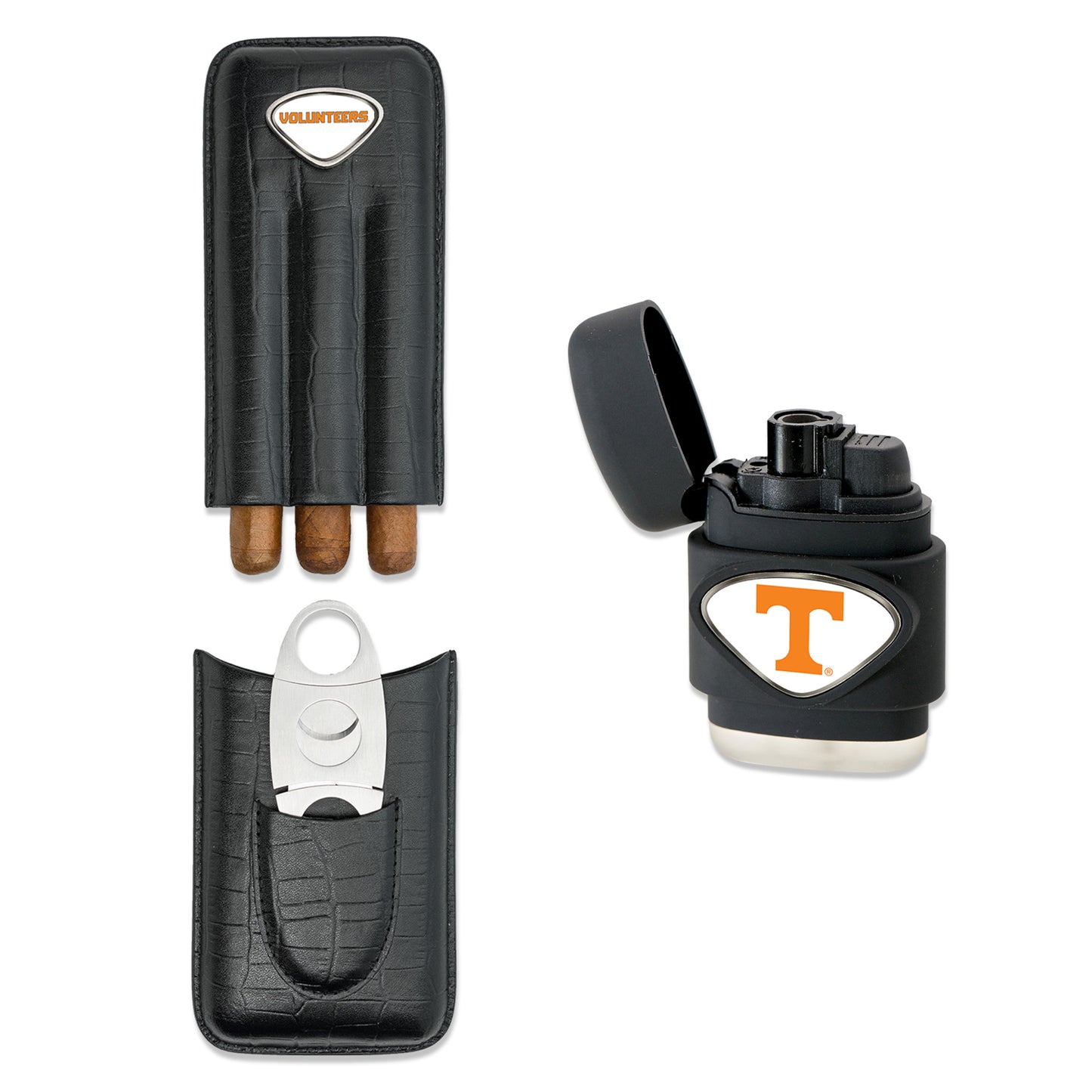 Black Tennessee Volunteers Cigar Gift Set