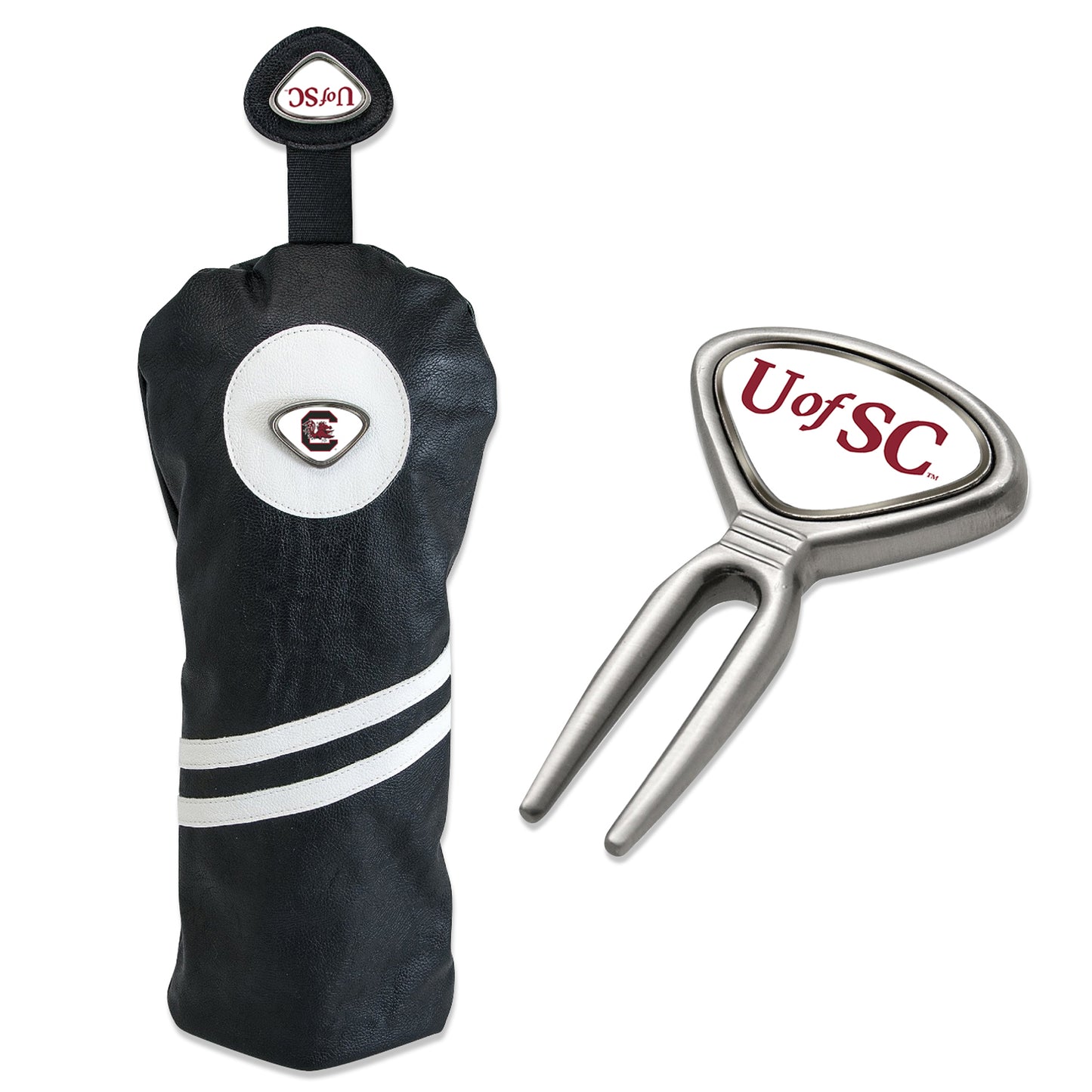 Black South Carolina Gamecocks Golf Gift Set