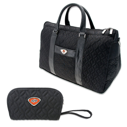 Black Oklahoma State Cowboys Travel Set