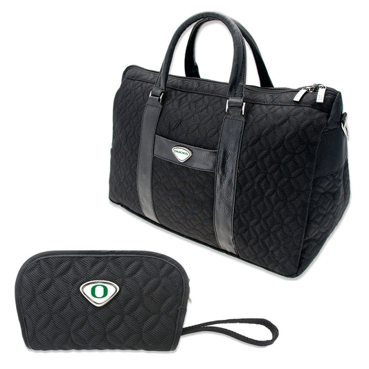 Black Oregon Ducks Travel Set