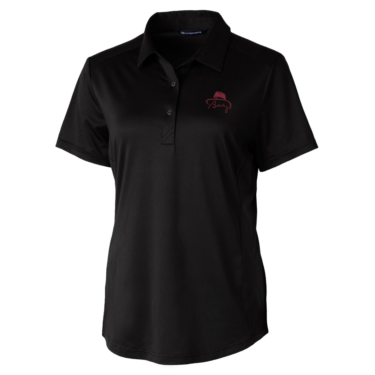 Women's Cutter & Buck Black Florida State Seminoles Bobby Bowden Prospect Polo
